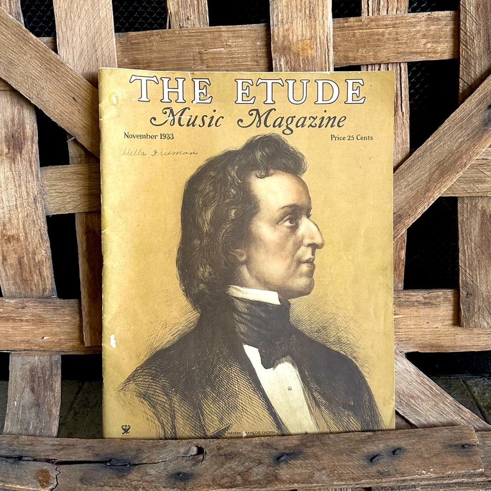 The Etude Music Magazine November 1933